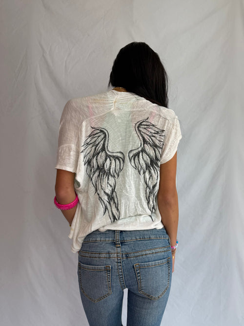 Vintage angel wings cardigan