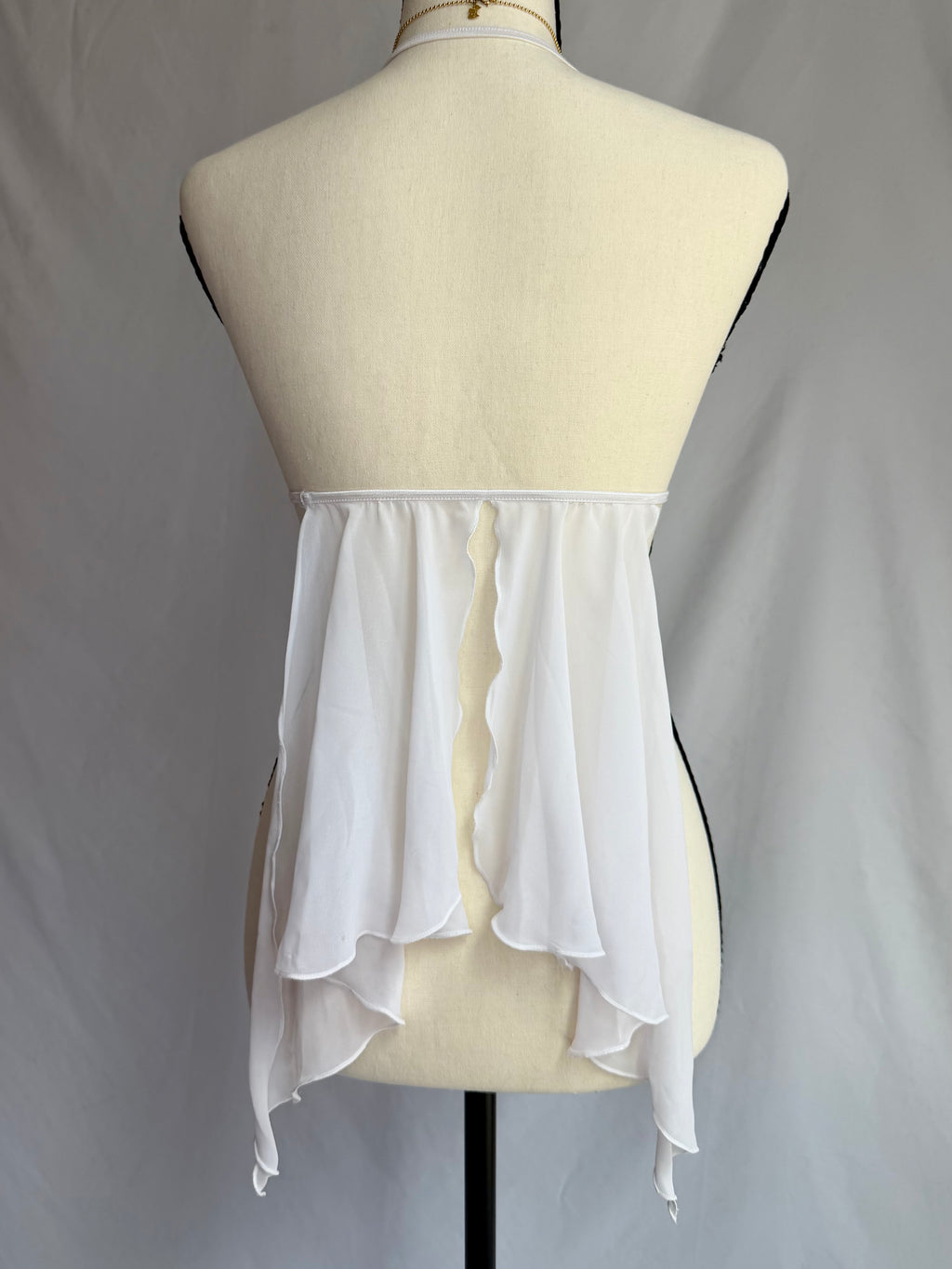 vintage white lace fairy cami top ⊹ ࣪ ˖ ໒꒱