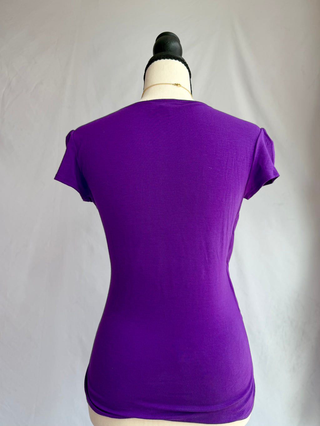 vintage purple sequin top ⋆˚ʚɞ