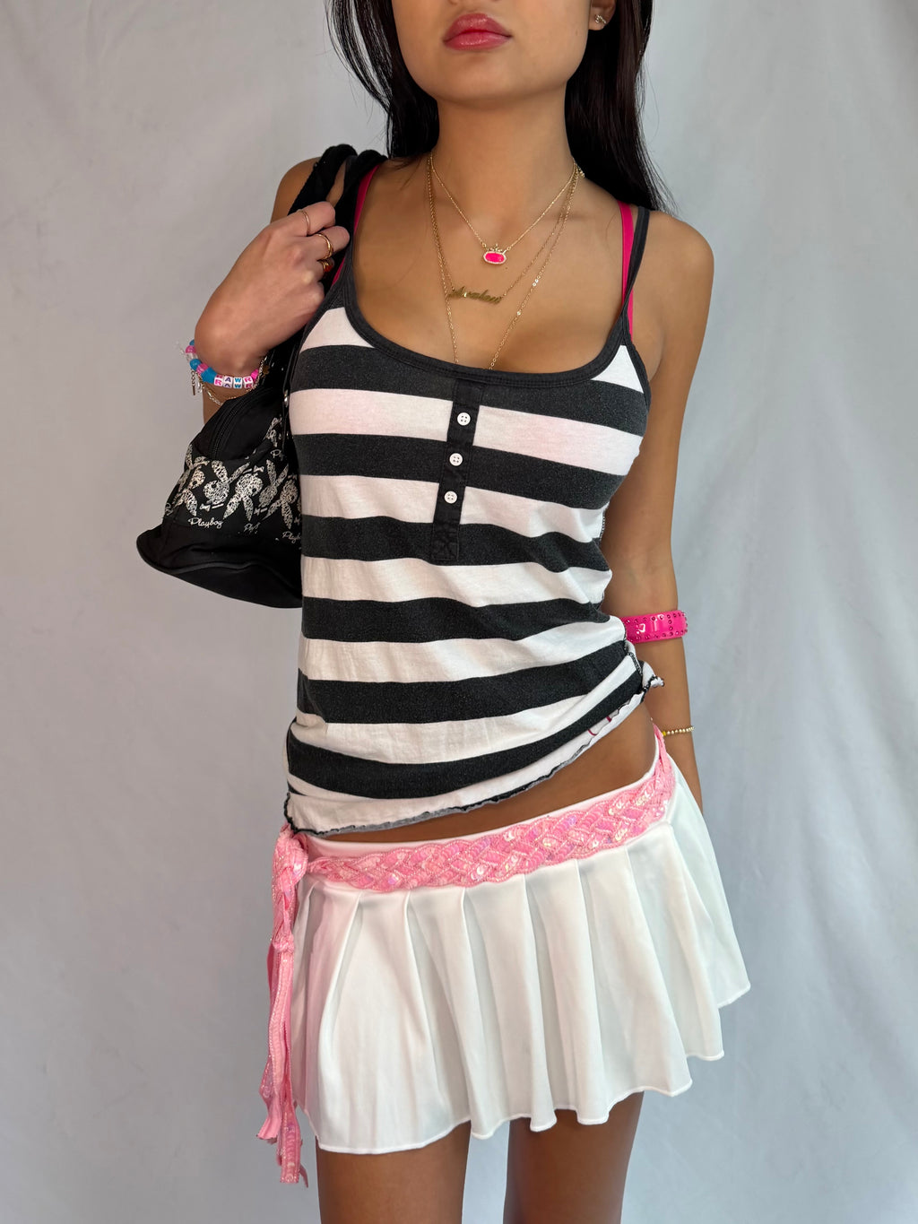 Vintage striped tank top