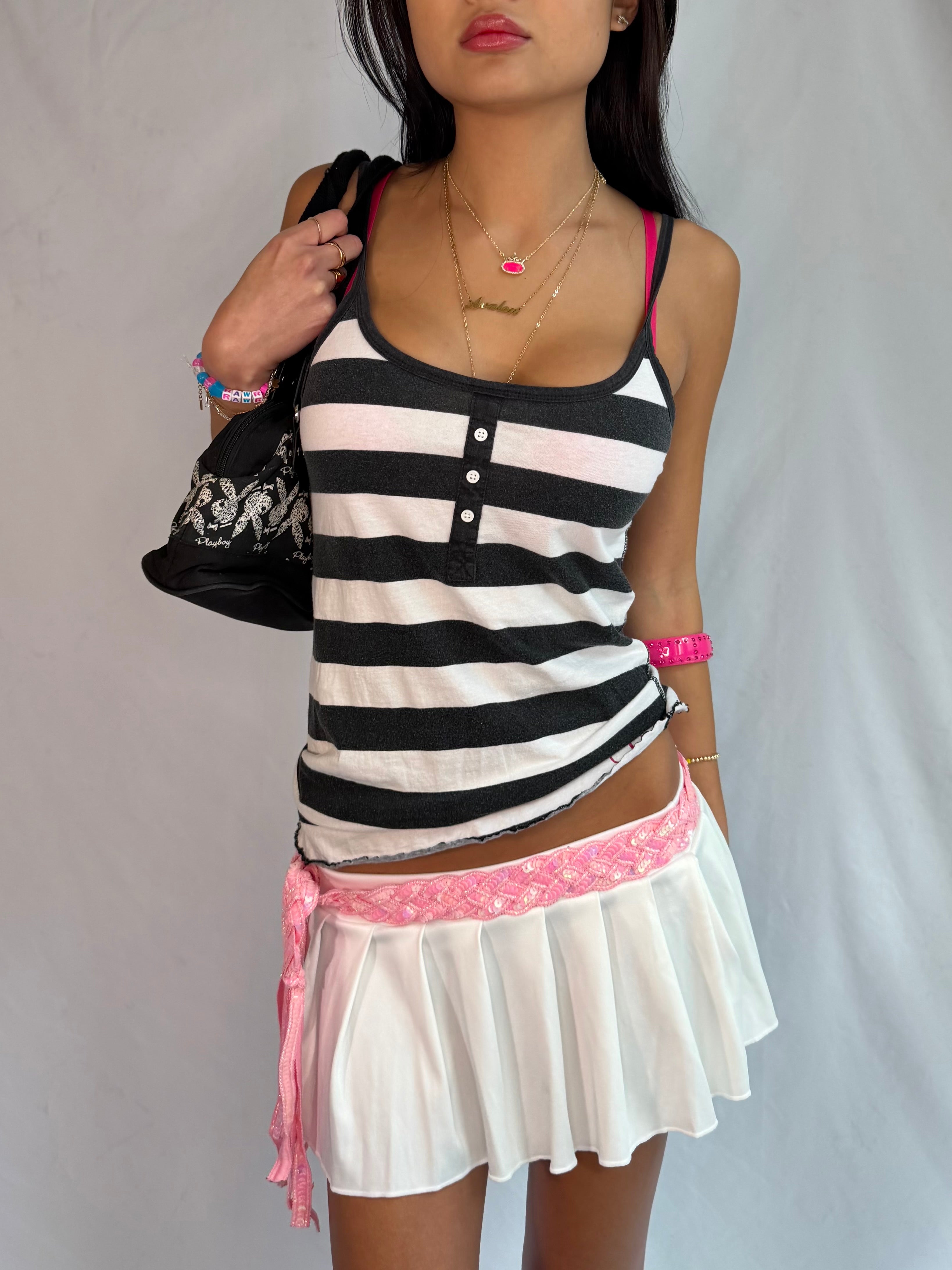 Vintage striped tank top