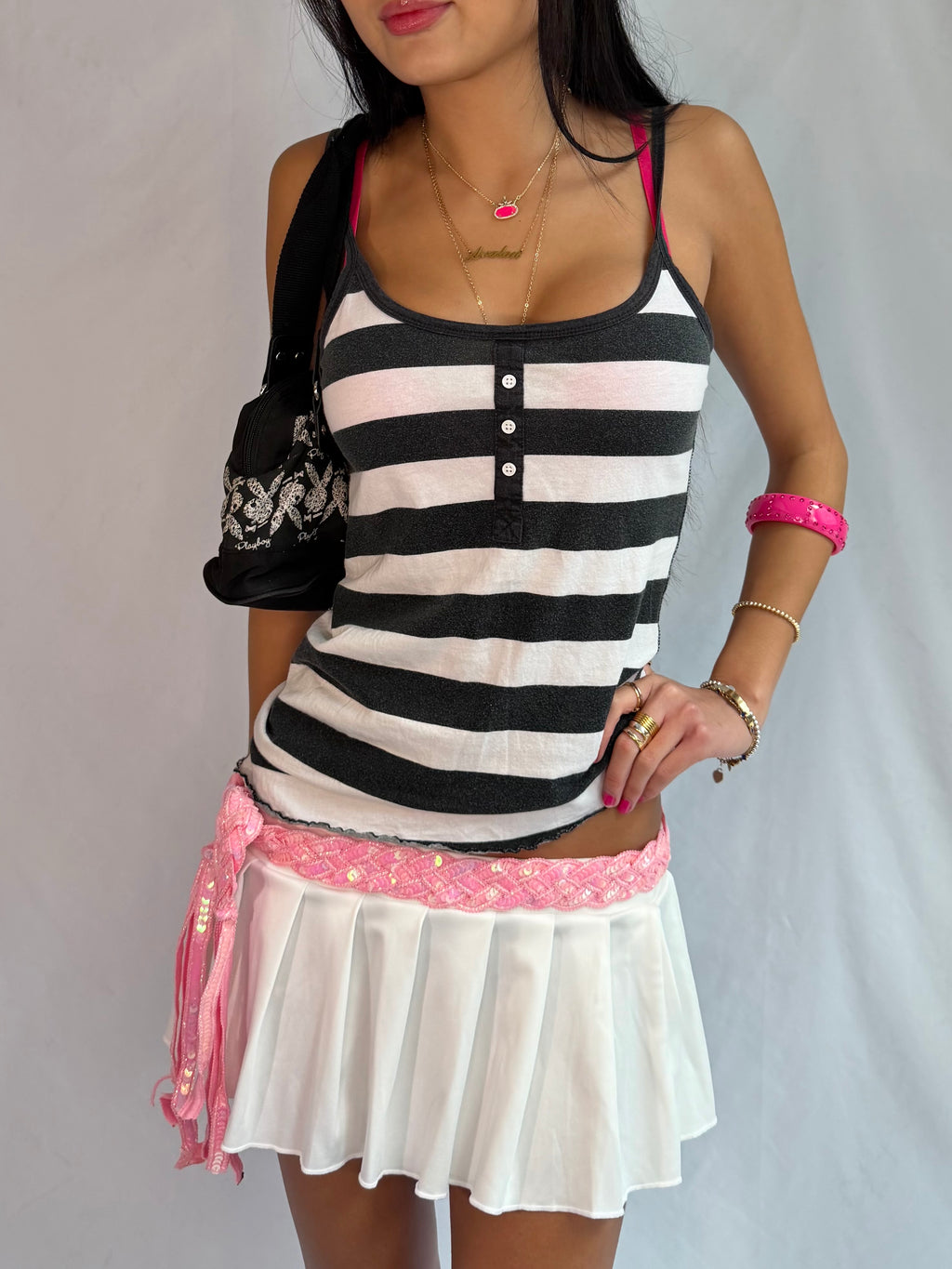 Vintage striped tank top