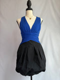 vintage blue halter bubble dress ⋆˙⟡