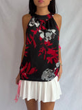 Vintage red halter top